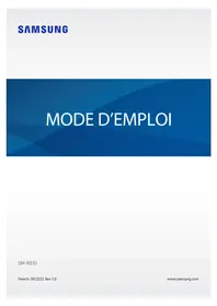 Notice SAMSUNG GALAXY BUDS 2 PRO Montre connectée