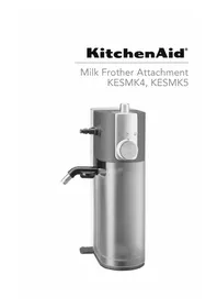 Notice KITCHENAID KESMK5 Espumador de leche