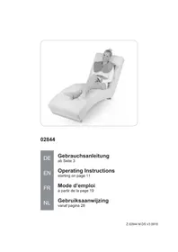 Notice VitalMaxx 02844 Couverture/coussin chauffant