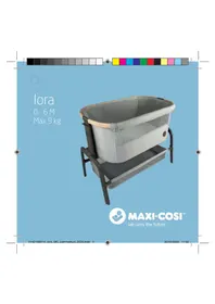 Notice MAXI-COSI IORA бебешки продукти