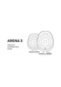 Notice STEELSERIES ARENA 3 扬声器