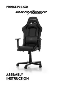 Notice DXRacer PRINCE P08N Chaise de jeux