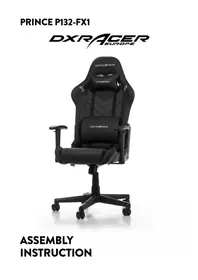 Notice DXRacer PRINCE P132NR Chaise
