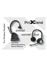Notice ProXtend SONNET DUO Casque