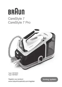 Notice BRAUN CARESTYLE 7 IS 7282 темір