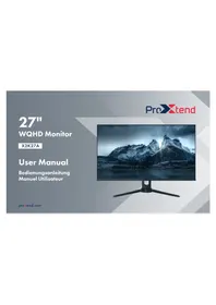 Notice ProXtend PXD2725141 Moniteur