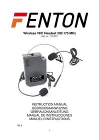 Notice Fenton WH200 Microphone