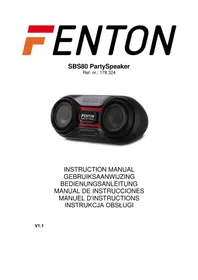 Notice Fenton SBS80 Station d'acceuil