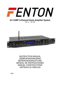 Notice Fenton AV150BT Recepteur