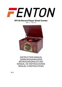 Notice Fenton RP150