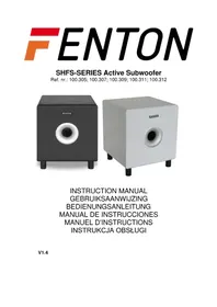 Notice Fenton SHFS10W Caisson de basses