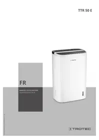 Notice TROTEC TTR 50 E Humidificateur