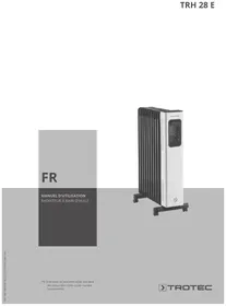 Notice TROTEC TRH 28 E Chauffage