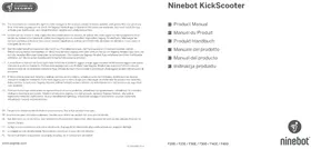 SEGWAY Ninebot KickScooter F40E - Scooter