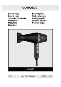 Notice Concept ELITE VV6030 Asciugacapelli