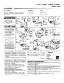Notice CHAMBERLAIN 0410041 Caméra de surveillance