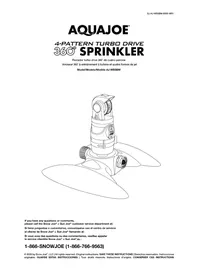 Notice Aqua Joe SJIOMS16 Programador de riego