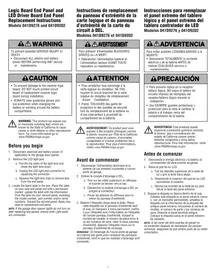 Notice CHAMBERLAIN 041D9276 Électronique