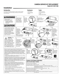 Notice CHAMBERLAIN 0410347000 Caméra de surveillance