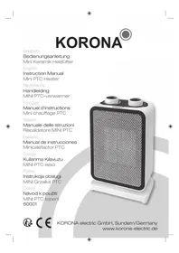 Notice KORONA 60001 Heizung