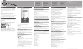 Notice Burg Wächter ENTRY 5711 KP PIN Serrure