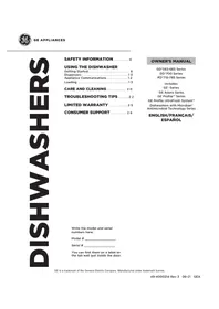 GE Profile DT755SYRFS - Lavavajillas