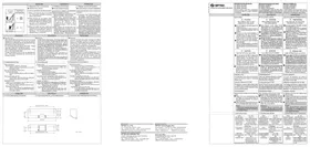 Notice OPTEX OP08C Capteur de porte/fenêtre