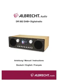 Notice ALBRECHT DR 882 Radio