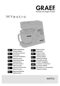 Notice GRAEF MYESTRO KM7016 Robot ménager