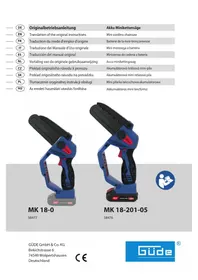 Güde MK 1820105 - Piła
