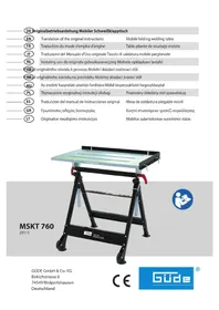 Güde MSKT 760 - Poste à souder