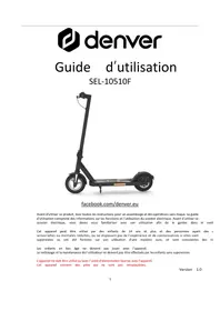 Notice DENVER SEL10510F Scooter