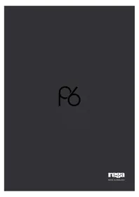 Notice REGA PLANAR 6 Platine_disque