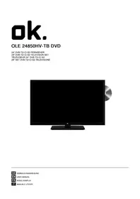 OK OLE 24850HVTB DVD - Téléviseur