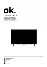 OK ODL 65750UVTIB - Televisie