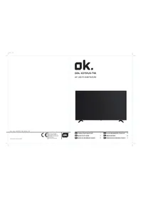 OK ODL 43751USTIB - Telewizor