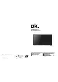 OK ODL 40850FCTB - Televízió