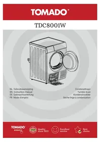 Notice Tomado TDC8001W Wäschetrockner
