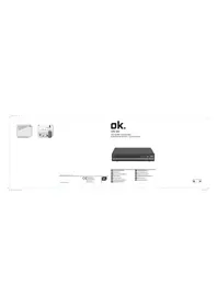 Notice OK OPD 260 Dvd плеер