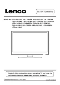 LENCO DVL240 - Fernseher