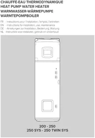 Notice Atag ENERGION NUOS PLUS 250 Ketel