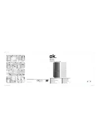 OK OFK 412 D - Fridge
