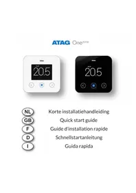 Notice Atag ONE ZONE Thermostat