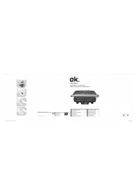 OK OCG 1520 B - Grillplatta