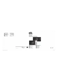 OK OMW 1214 B - Mikrovågsugn