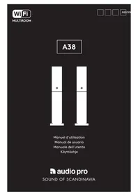Notice AUDIO PRO A38 Haut-parleur