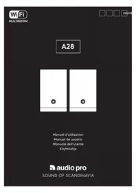 Notice AUDIO PRO A28 Haut-parleur