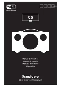 Notice AUDIO PRO C5 MKII Haut-parleur
