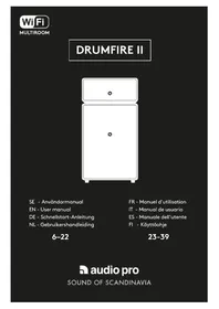 Notice AUDIO PRO DRUMFIRE II Haut-parleur