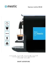 Notice Mestic ME80 Macchina da caffè